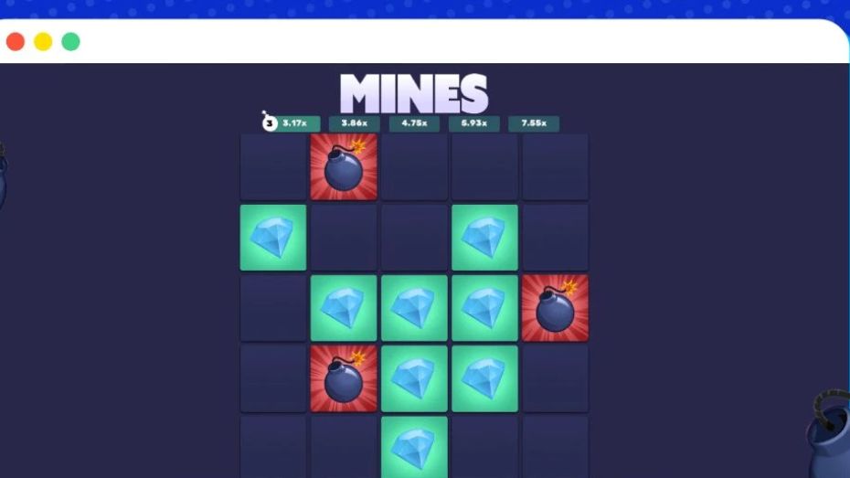 mines gameplay