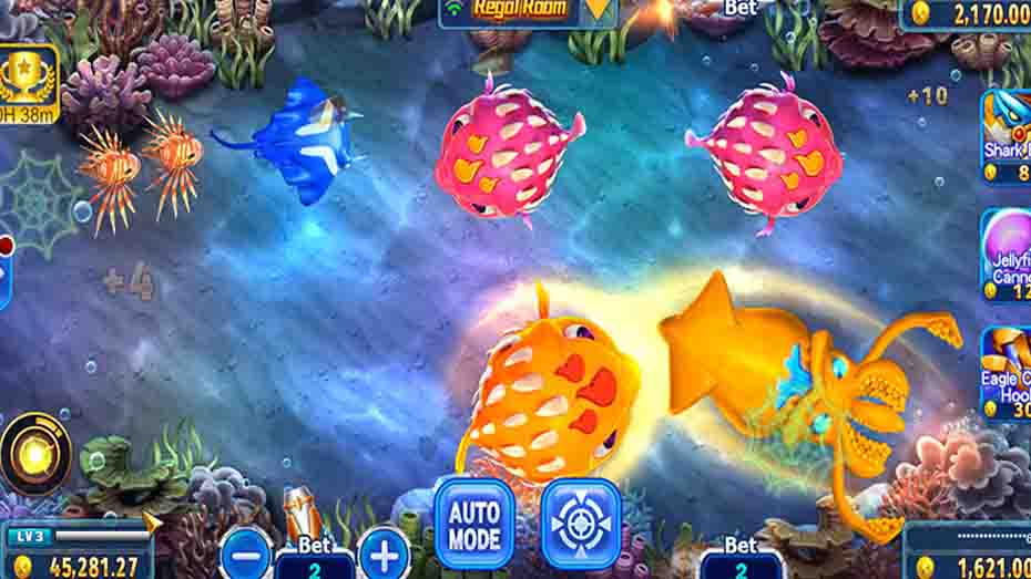 All-Star Fishing Game Features