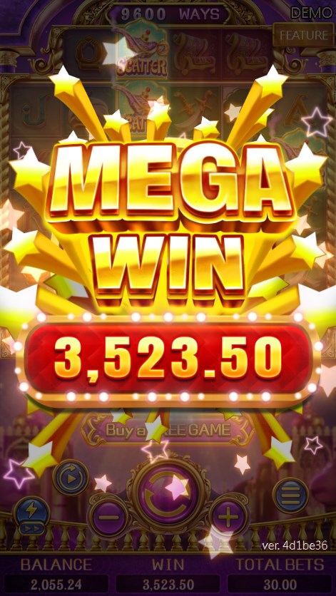 Golden Genie demo game big win