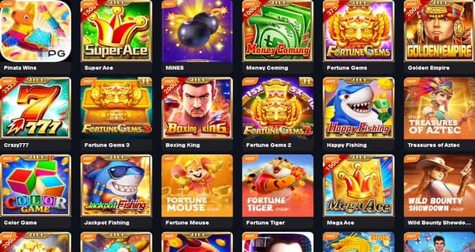 Hot Games available in Pesowin